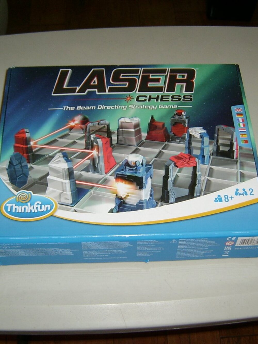 ThinkFun Laser Chess The Beam Directing Strategy Game, VGUC